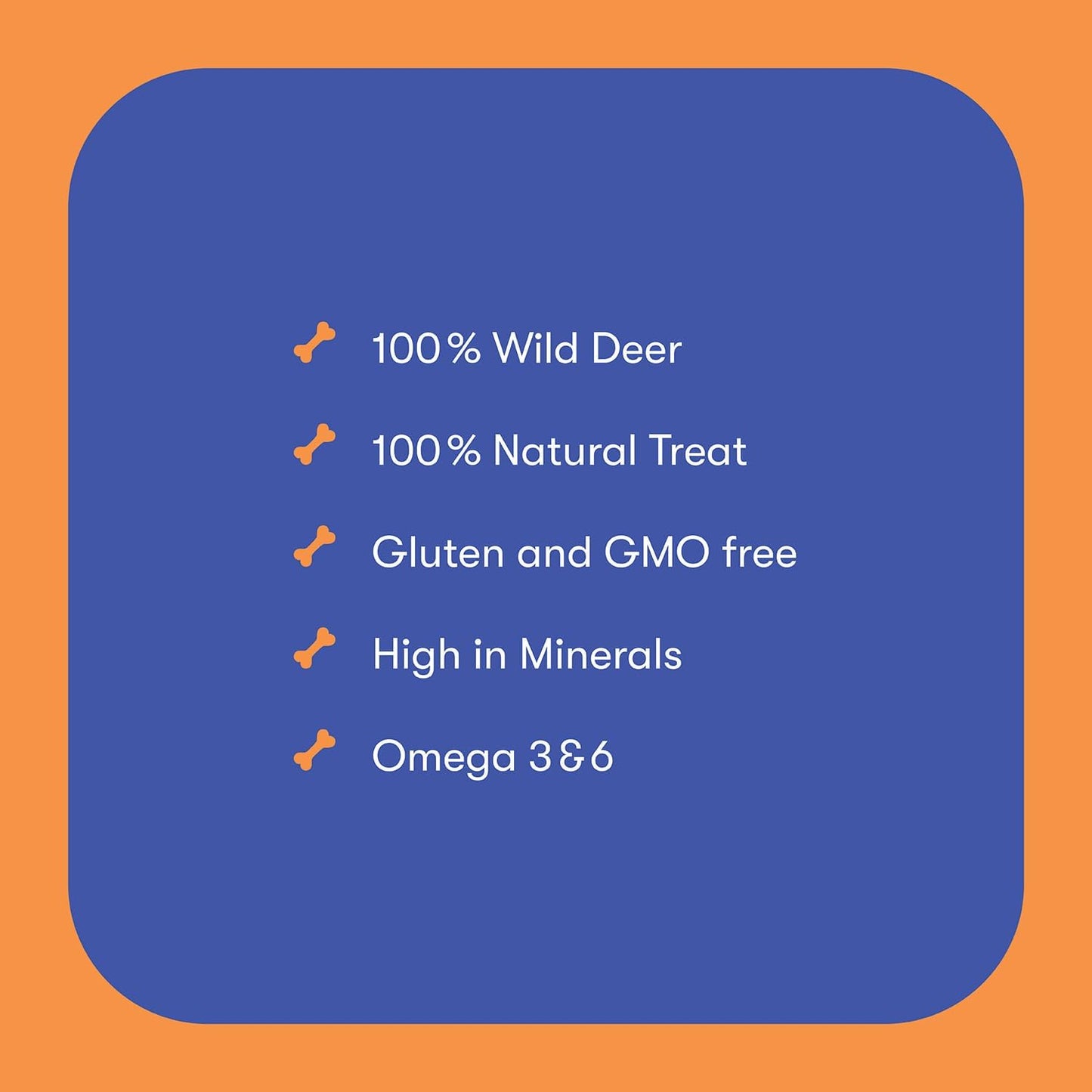 Buddylicious Wild Deer Cubes Dog Treat