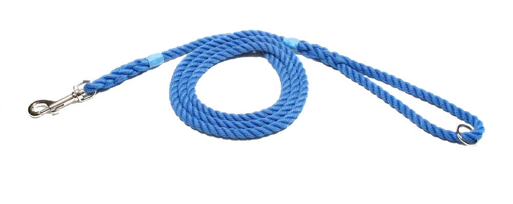 KJK Rope Dog Lead With Trigger Clip And Ring
