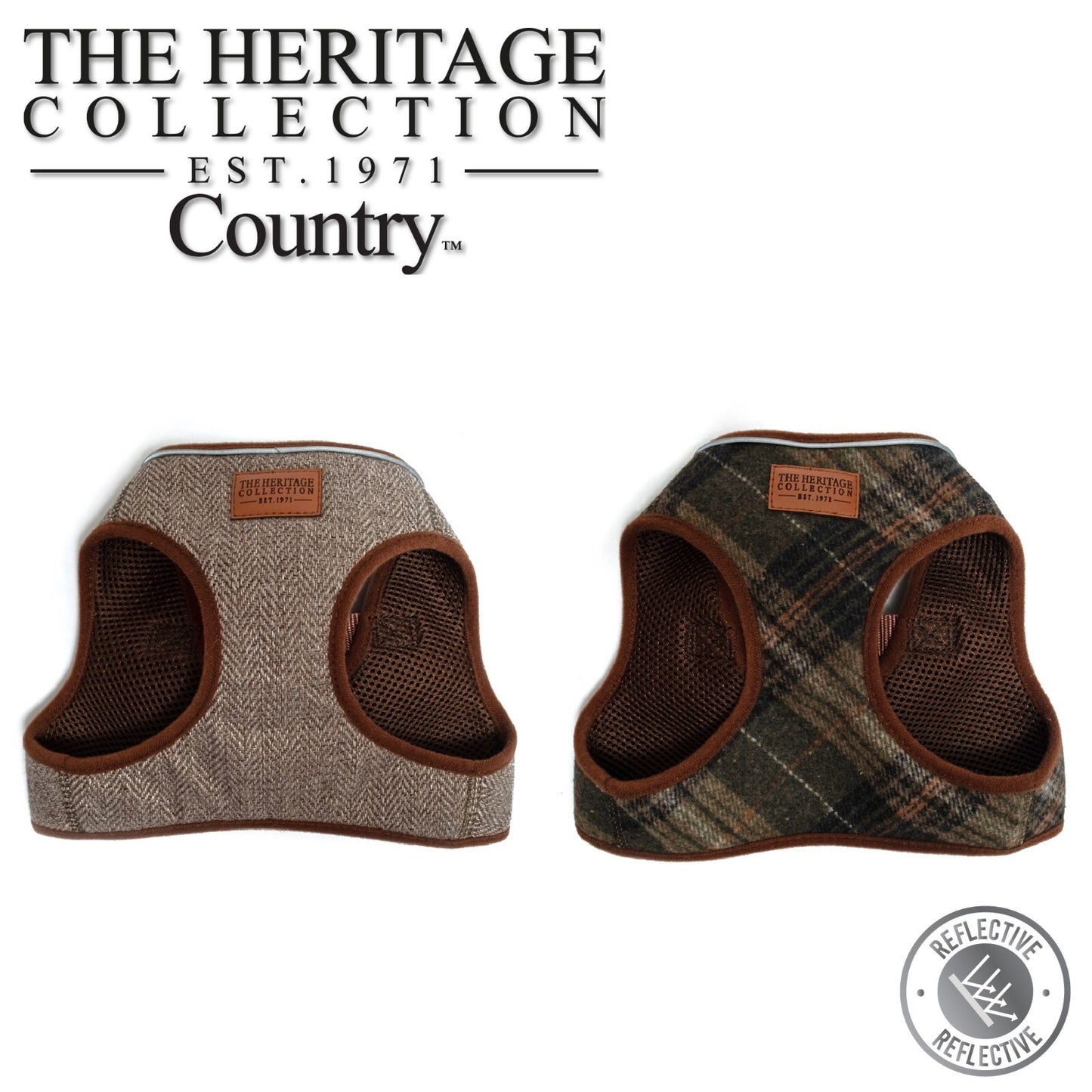 Heritage Country Check Step In Dog Harness