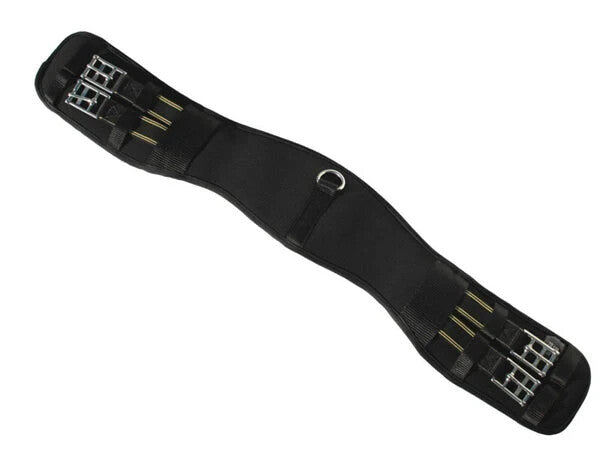 Rhinegold Memory Foam Anatomical Dressage Girth Elasticated Ends Soft Padded