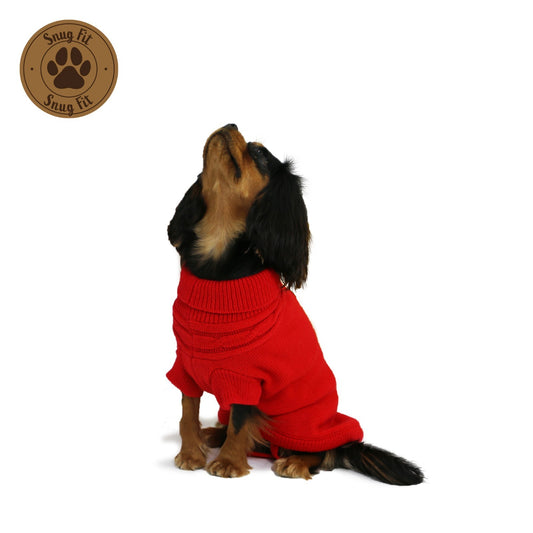 Ancol Cable Knit Dog Jumper