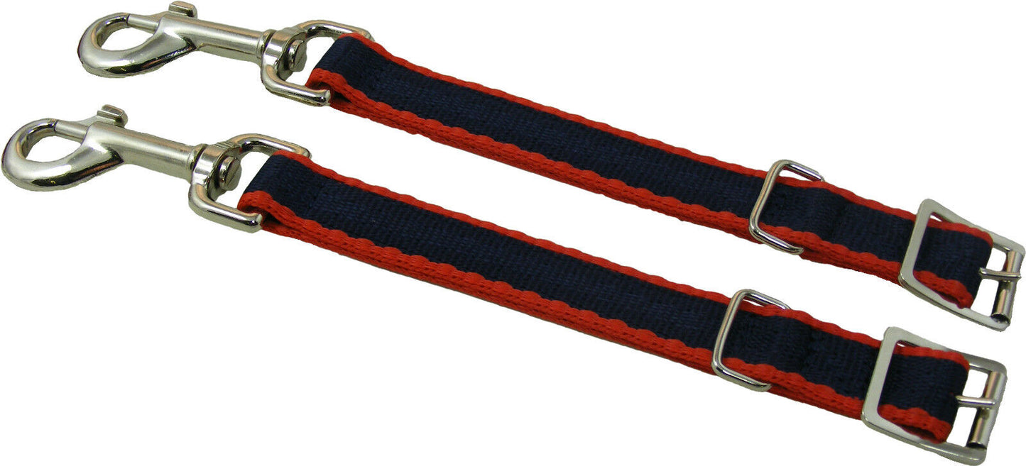 Official Libby's Schooling Cheek Pieces - Pony Cob Full Extra Full