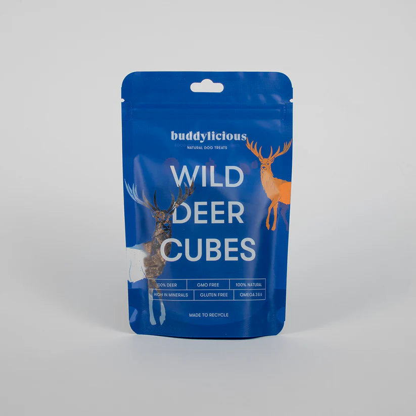 Buddylicious Wild Deer Cubes Dog Treat