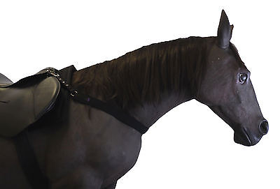 Official Libby's ELASTIC BREAST GIRTH / STRAP in Black