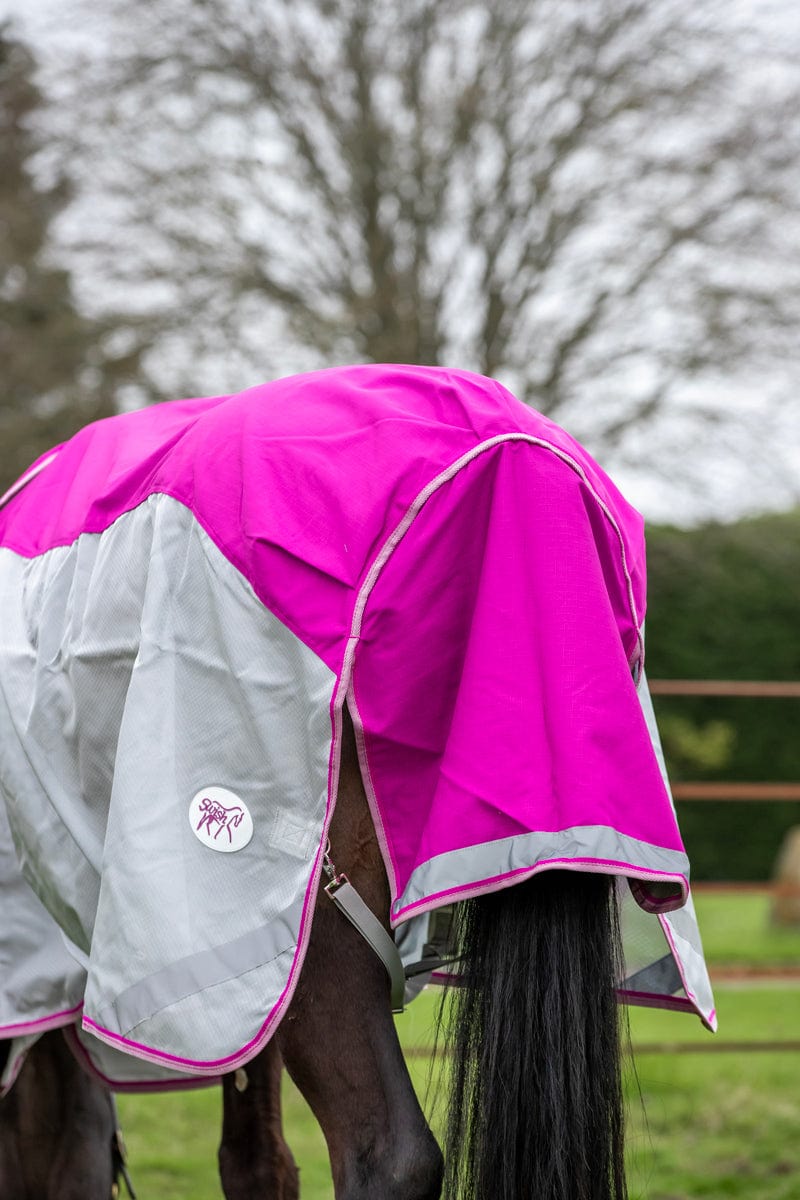 Fly Turnout Combination Rug - Mulberry