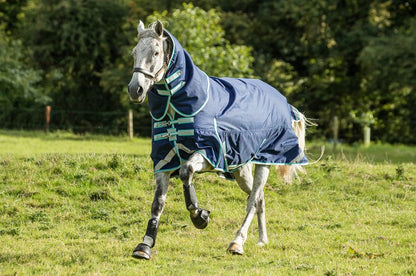 200G Detachable Neck Turnout Rug - Navy