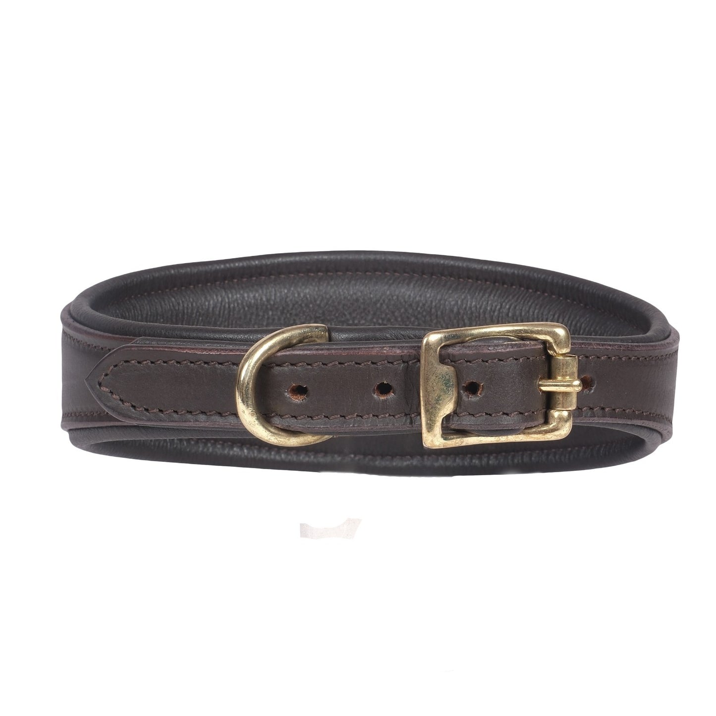 Padded Leather Whippet/Hound Collar