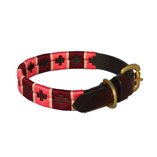 Chukka Leather Polo Dog Collar