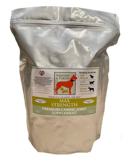 Max Strength Premium Canine Joint Supplement - Adult Working & Performance From