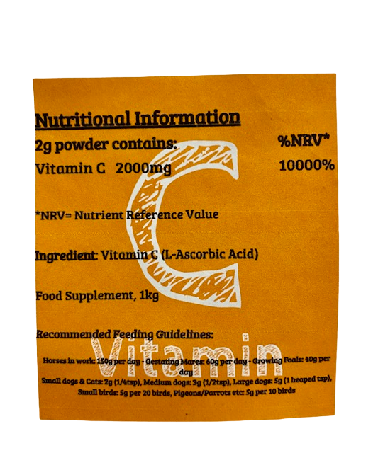 VITAMIN C Powder -  100% Pure Pharmaceutical Grade