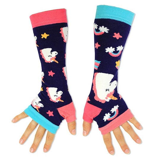 Childrens Unicorn Armwarmers