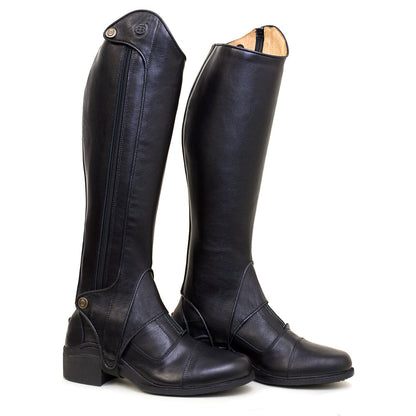 Vaqueros Premium Half-Chaps - Black