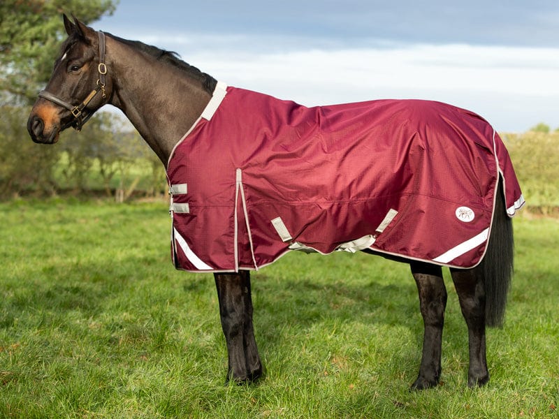 200G Detachable Neck Turnout Rug - Burgundy