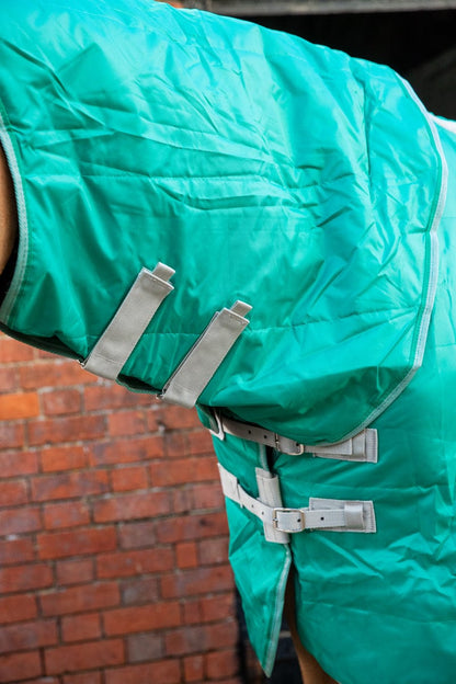 100g Stable Rug With Detachable Neck - Green