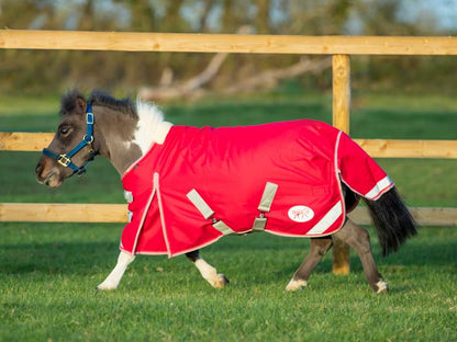 MINI 200g Turnout Rug - Red