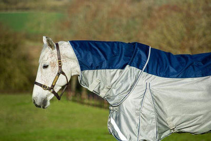 Fly Turnout Combination Rug -Navy (Mesh)