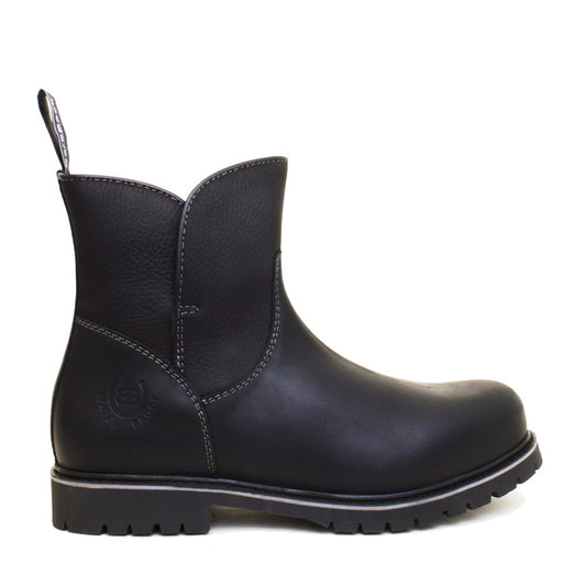 Quebec Waterproof Ankle Boots - Black