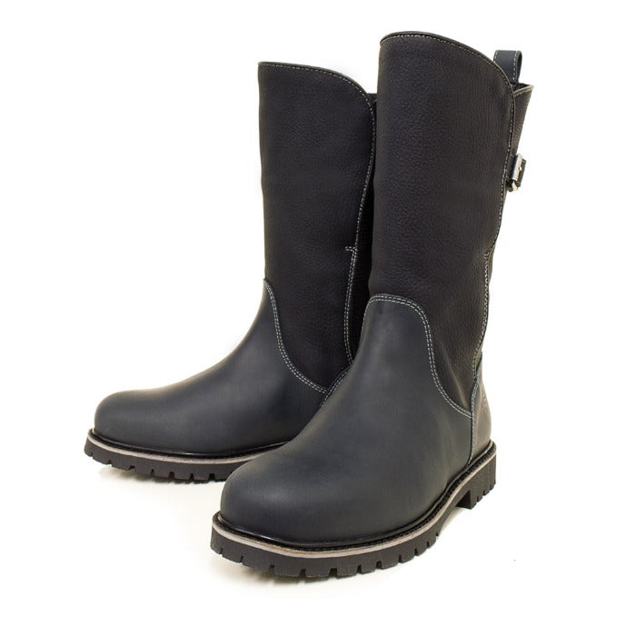Quebec Waterproof Boots - Navy UK 3 & 4 Only