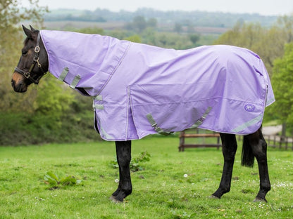 0g Detachable Neck Turnout Rug - Violet