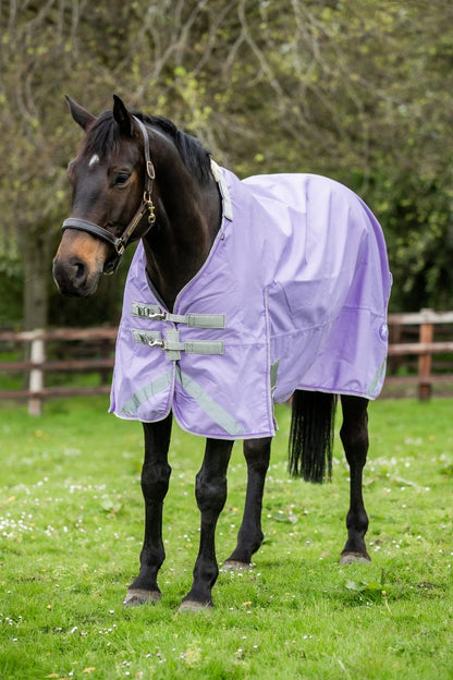 0g Detachable Neck Turnout Rug - Violet
